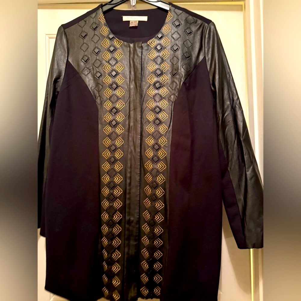 Peter Nygard Leather& Knit Jacket - image 3